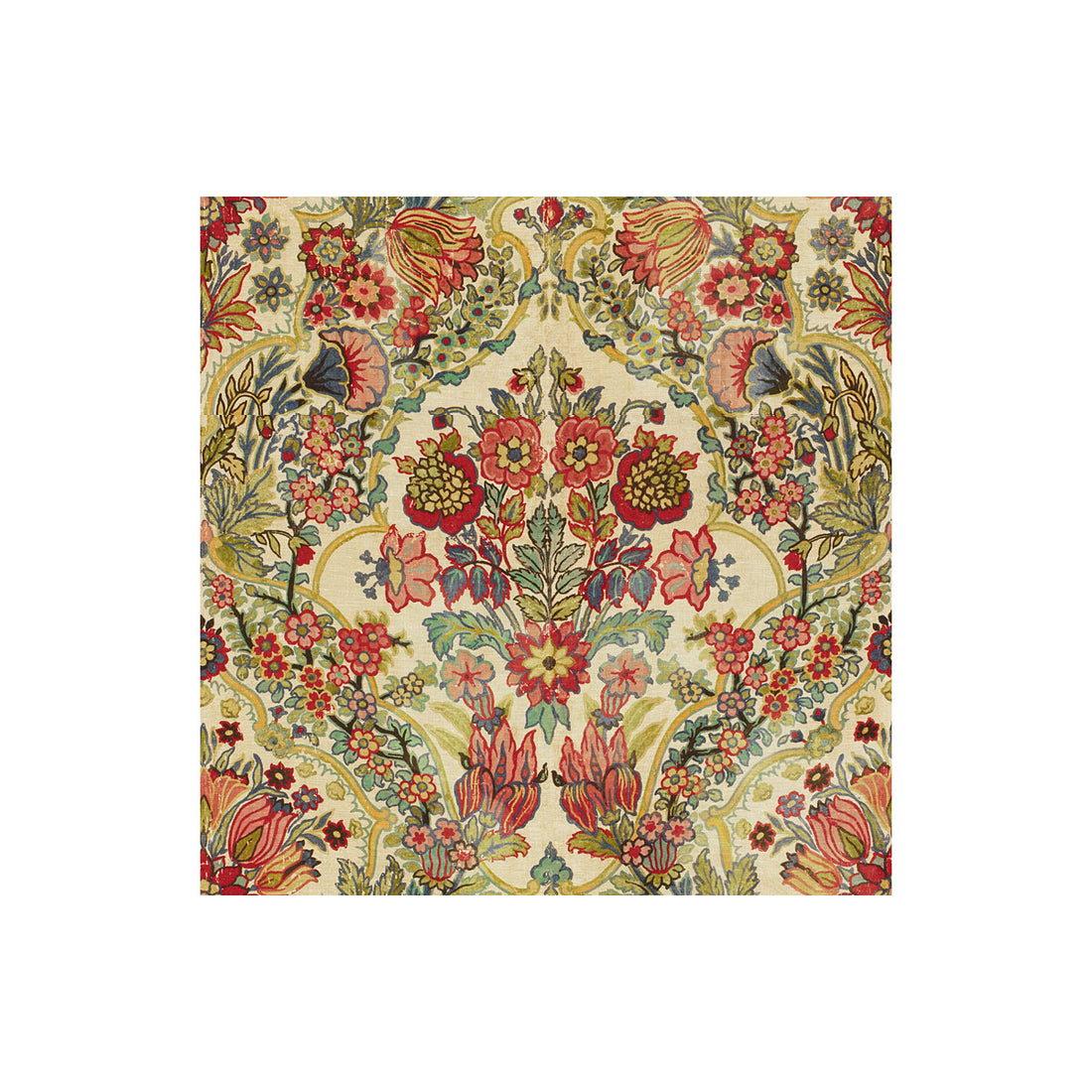Tetbury fabric in multi color - pattern 2013134.735.0 - by Lee Jofa in the Royal Oak Anniversary collection