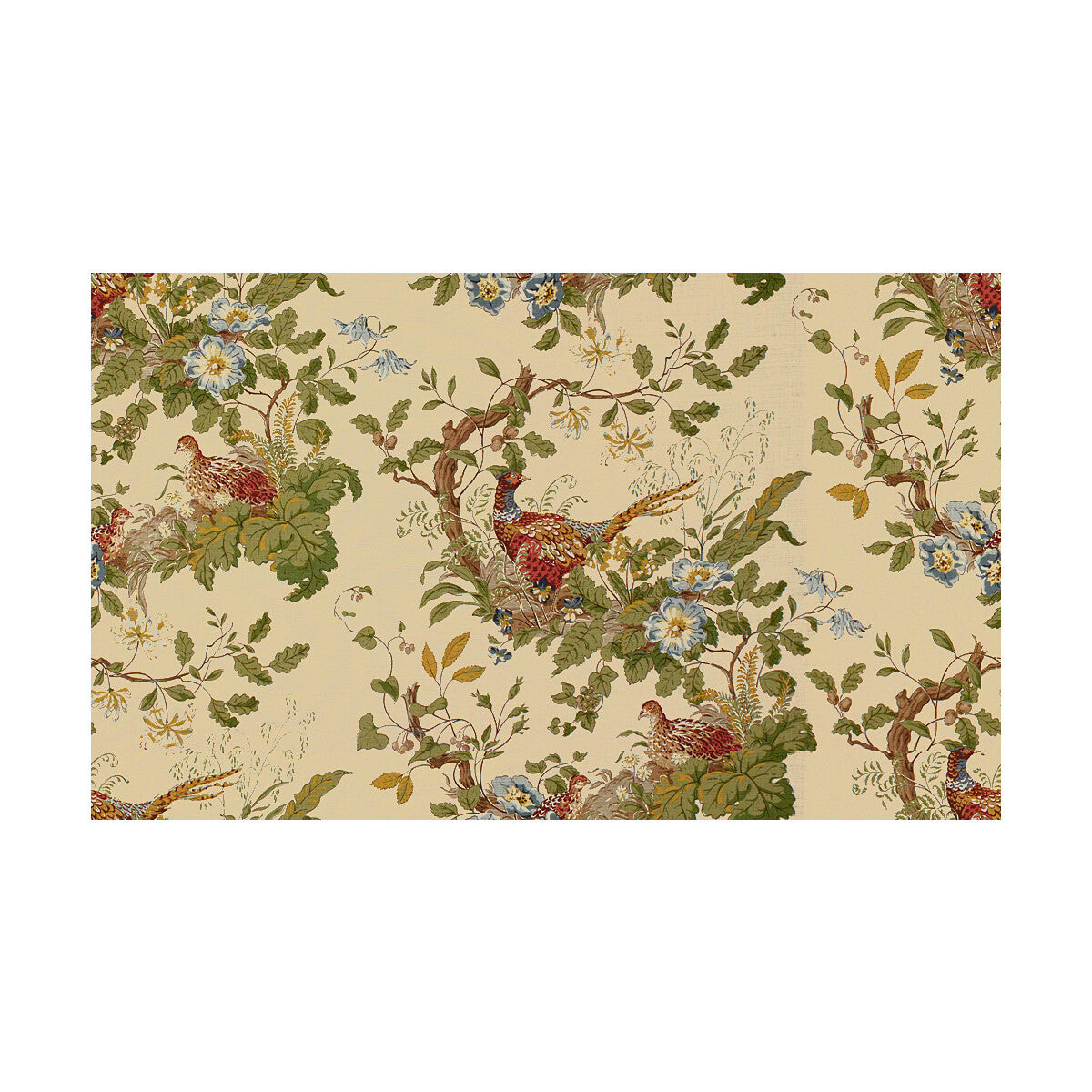 Lyndhurst fabric in cream color - pattern 2013135.534.0 - by Lee Jofa in the Royal Oak Anniversary collection