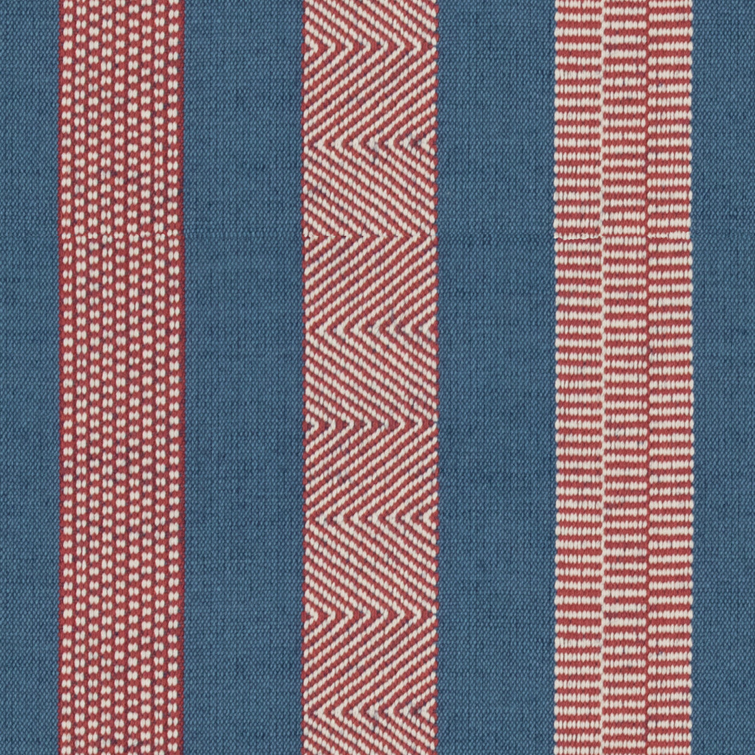 Berber fabric in denim/ruby color - pattern 2017100.519.0 - by Lee Jofa in the Oscar De La Renta III collection