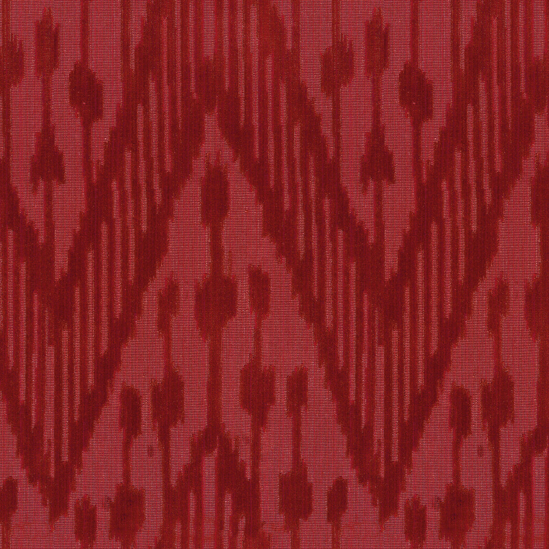 Caravan fabric in red color - pattern 2017101.19.0 - by Lee Jofa in the Oscar De La Renta III collection