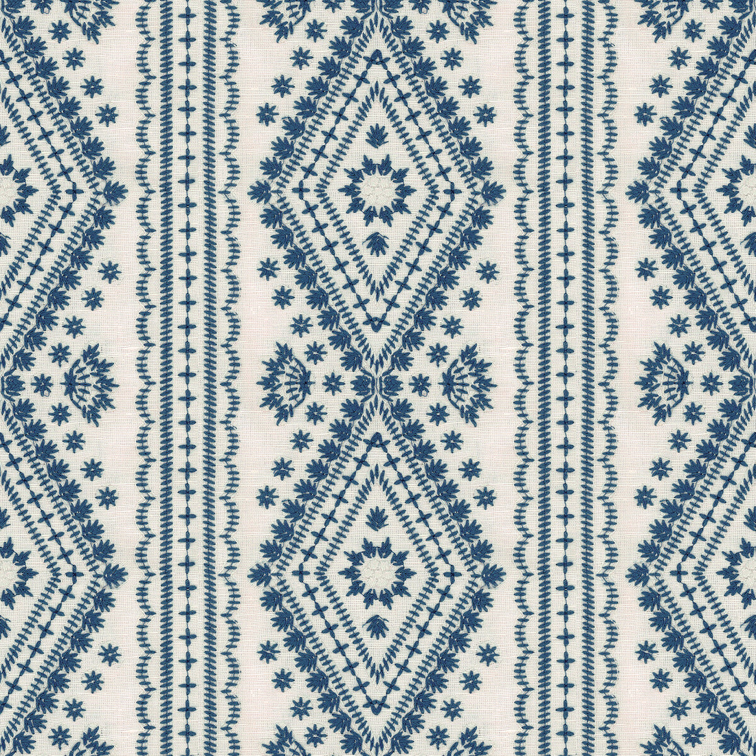 Lucknow fabric in blue color - pattern 2017104.5.0 - by Lee Jofa in the Oscar De La Renta III collection