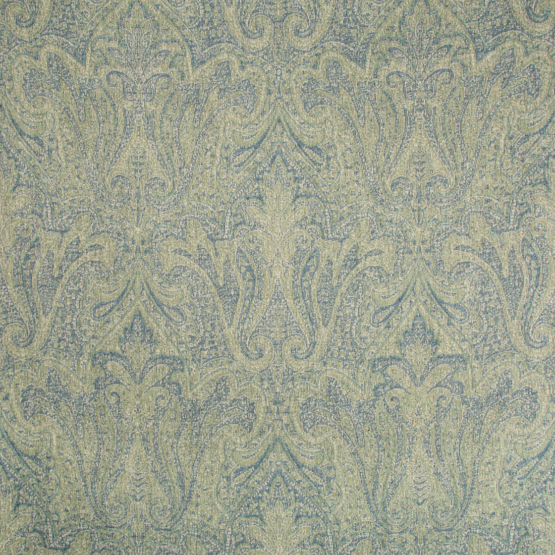 Toccoa Paisley fabric in jade/navy color - pattern 2017126.503.0 - by Lee Jofa in the Lodge II Weaves And Embroideries collection