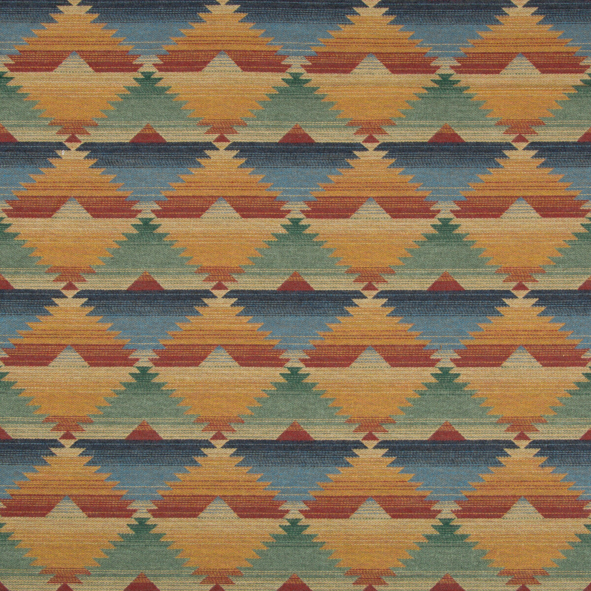 Dinetah Wool fabric in multi/spice color - pattern 2017127.539.0 - by Lee Jofa in the Lodge II Weaves And Embroideries collection