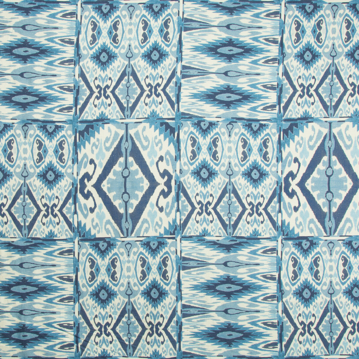 Trent Ikat Linen fabric in lake color - pattern 2017139.550.0 - by Lee Jofa in the Lodge II Prints collection