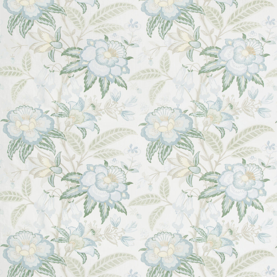 Davenport Print fabric in sea mist color - pattern 2017164.153.0 - by Lee Jofa in the Westport collection