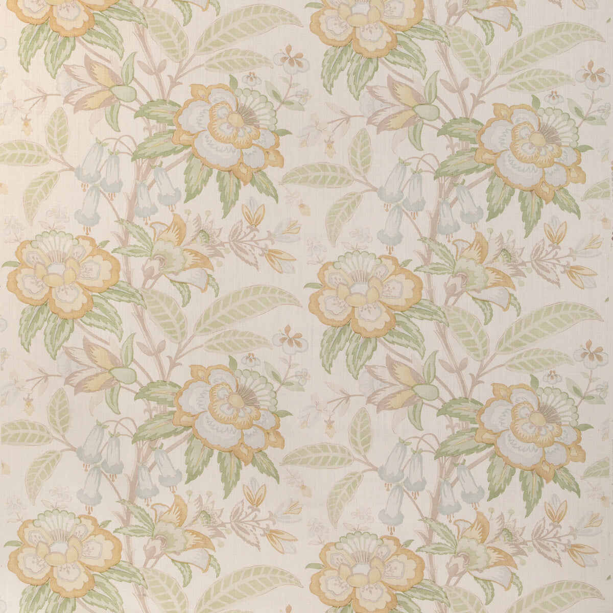 Davenport Print fabric in golden color - pattern 2017164.423.0 - by Lee Jofa in the Garden Walk collection