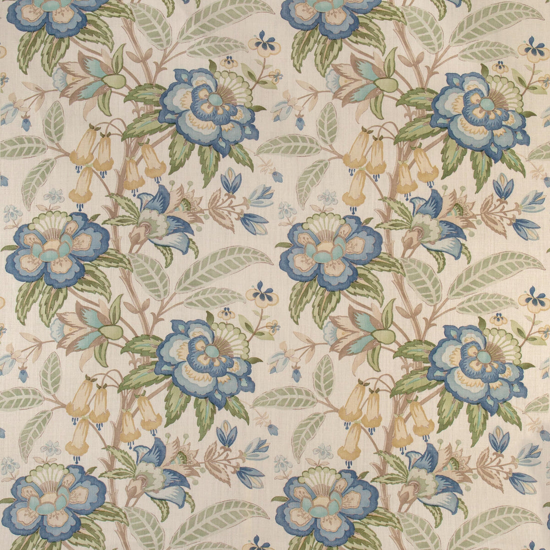 Davenport Print fabric in pacific color - pattern 2017164.530.0 - by Lee Jofa in the Garden Walk collection