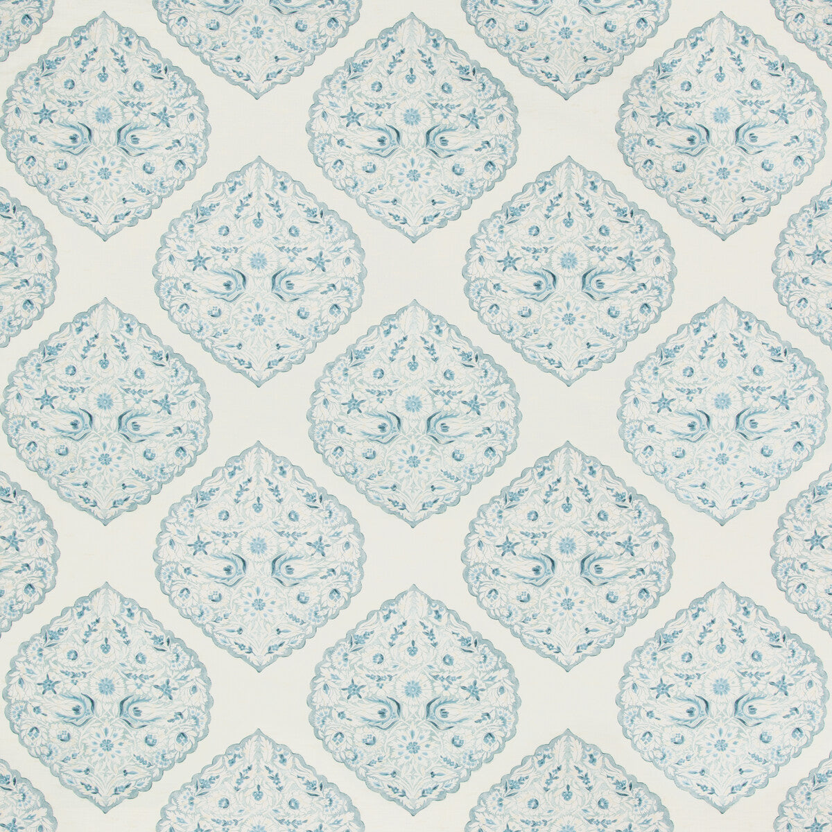 Lido Print fabric in sky color - pattern 2017165.5.0 - by Lee Jofa in the Westport collection