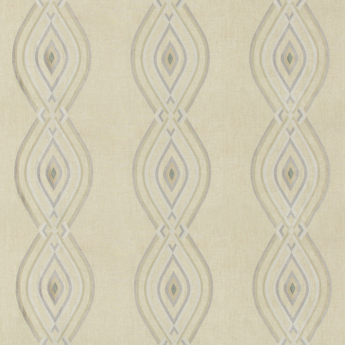 Ora Embroidery fabric in bluff color - pattern 2017172.111.0 - by Lee Jofa in the Westport collection