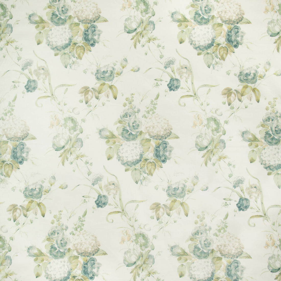 Adelyn Handblock fabric in celadon color - pattern 2018100.313.0 - by Lee Jofa in the Lj Showroom Only 2018 collection