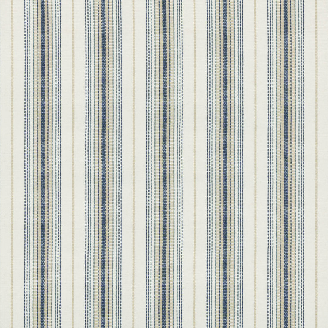 Cassis Stripe fabric in marina color - pattern 2018147.150.0 - by Lee Jofa in the Suzanne Kasler The Riviera collection