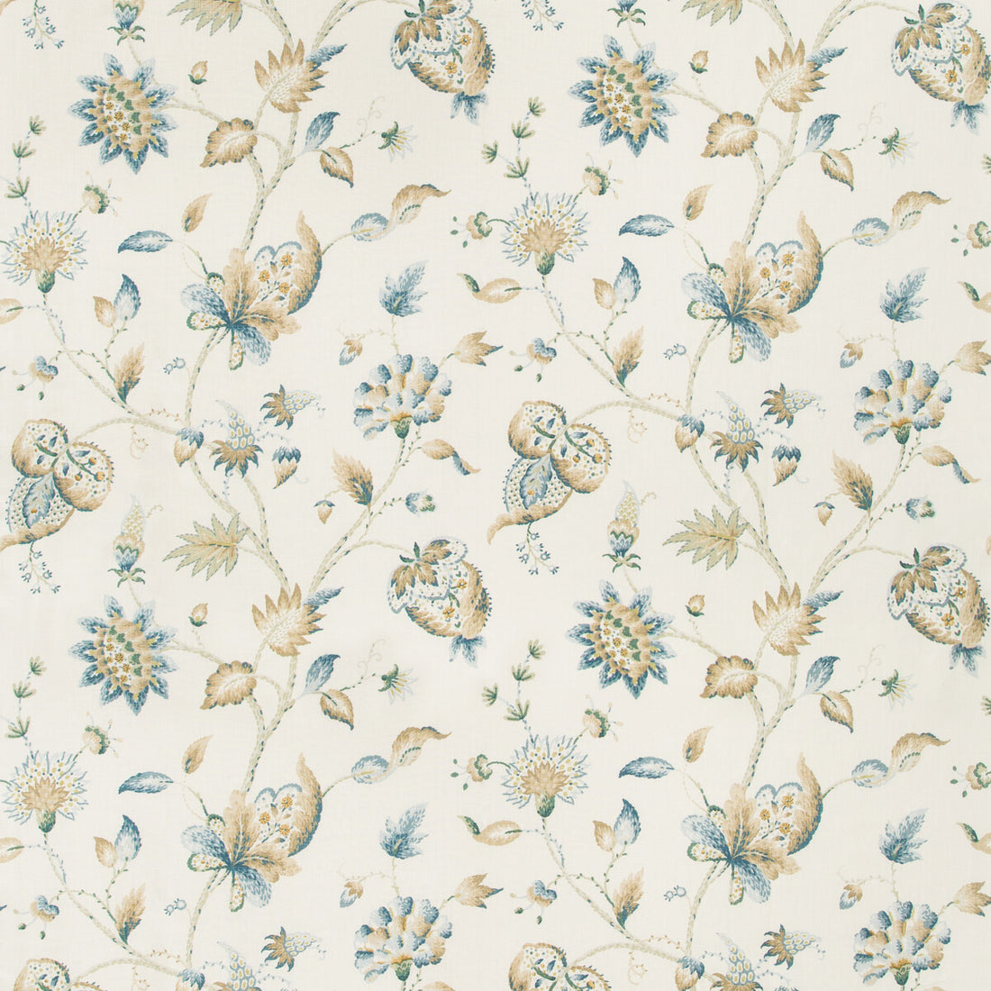 Hollin Print fabric in mineral color - pattern 2019105.165.0 - by Lee Jofa in the Manor House collection