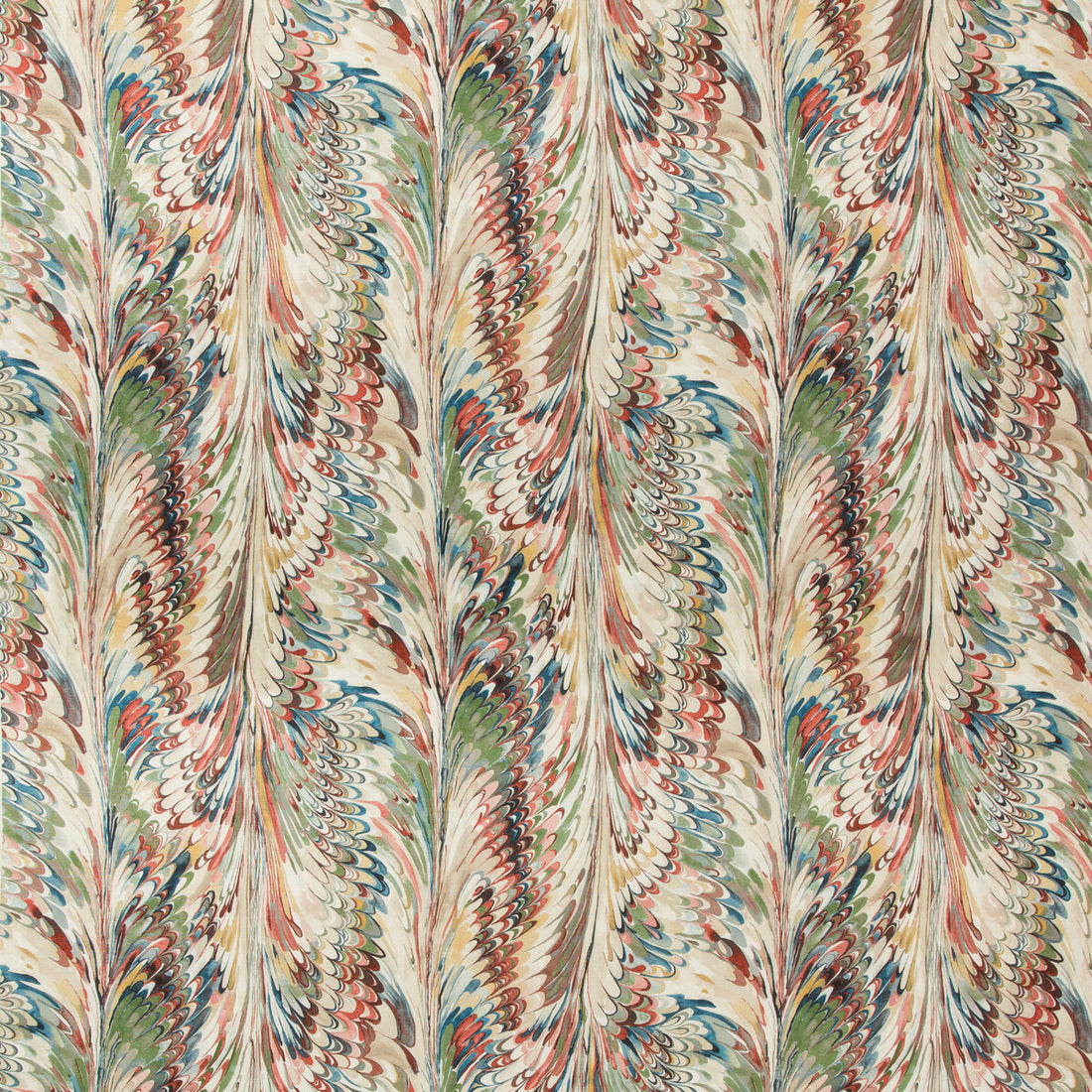 Taplow Print fabric in spice/leaf color - pattern 2019114.139.0 - by Lee Jofa in the Manor House collection