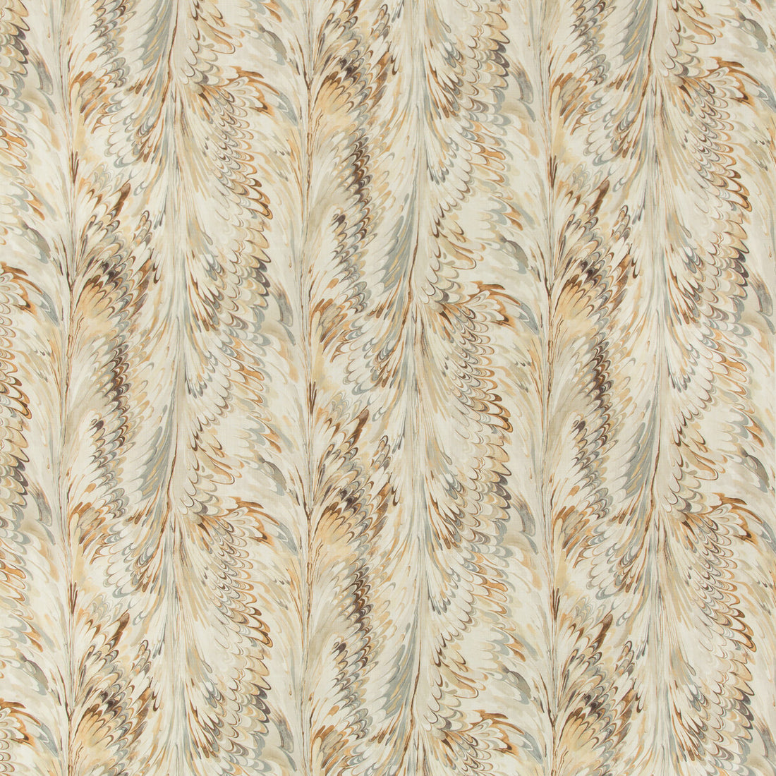 Taplow Print fabric in sand/dove color - pattern 2019114.164.0 - by Lee Jofa in the Manor House collection