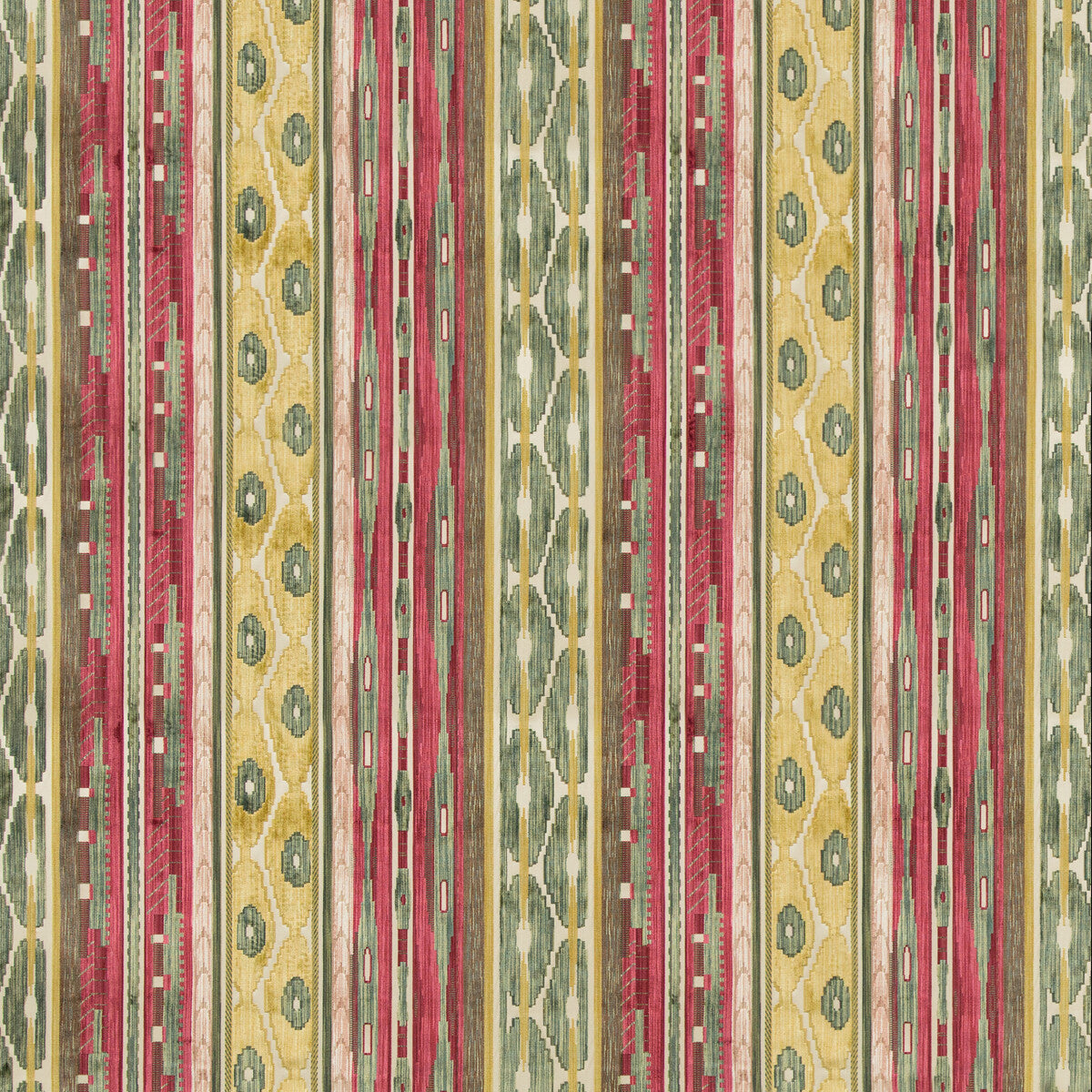 Desning Velvet fabric in pink/gold color - pattern 2019117.347.0 - by Lee Jofa in the Harlington Velvets collection