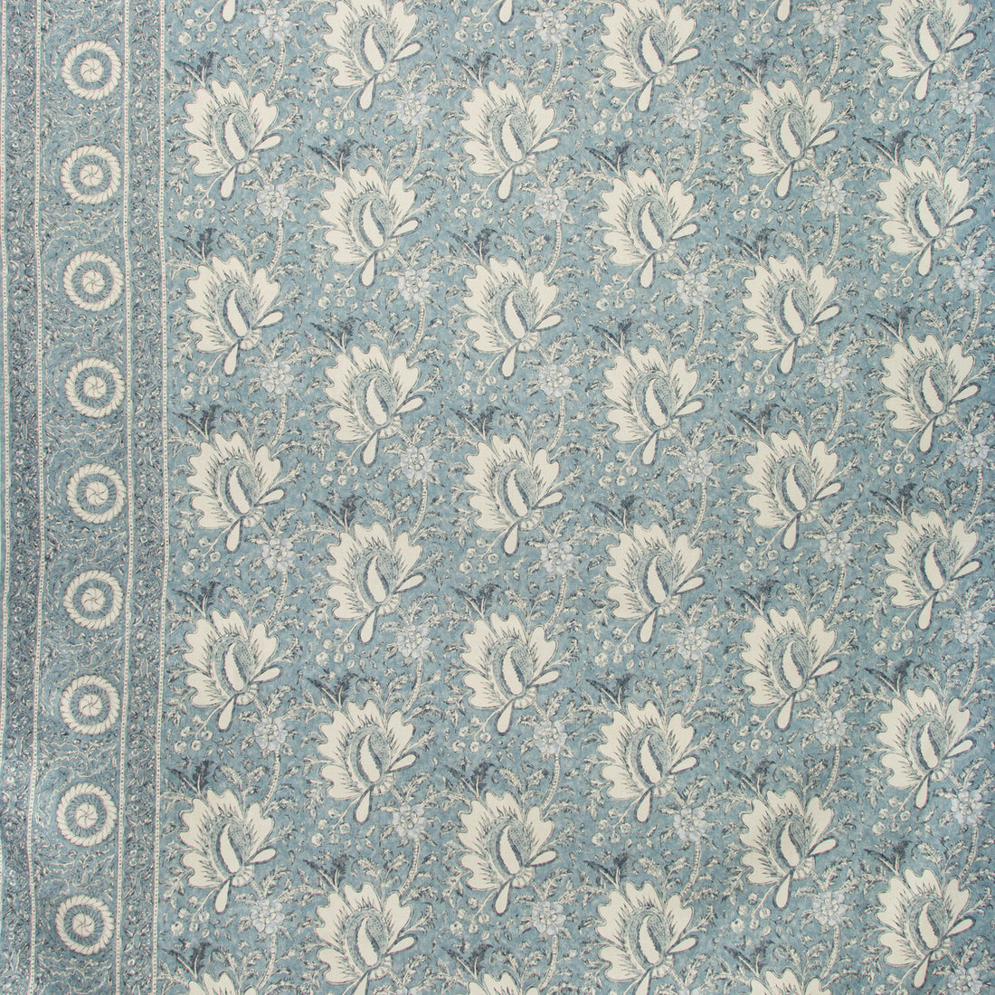 Dove Meadow fabric in denim color - pattern 2019150.50.0 - by Lee Jofa in the Carrier And Company collection