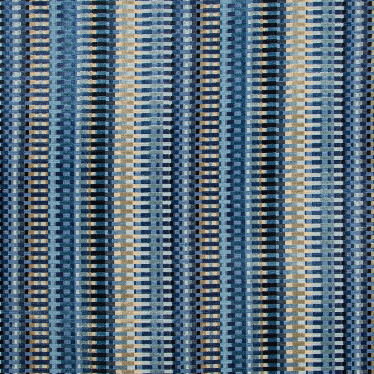 Picket fabric in night sky color - pattern 2019153.505.0 - by Lee Jofa in the Carrier And Company collection