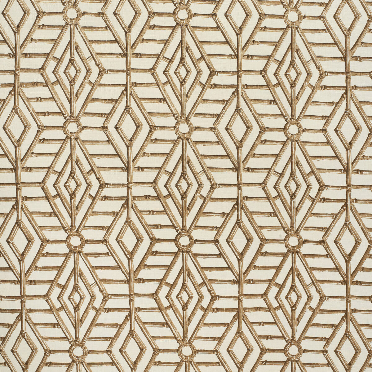 Bamboo Cane fabric in brown color - pattern 2020113.166.0 - by Lee Jofa in the Paolo Moschino Fabrics collection