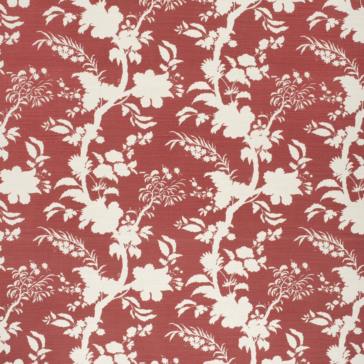 Beijing Blossom fabric in crimson color - pattern 2020119.9.0 - by Lee Jofa in the Paolo Moschino Fabrics collection
