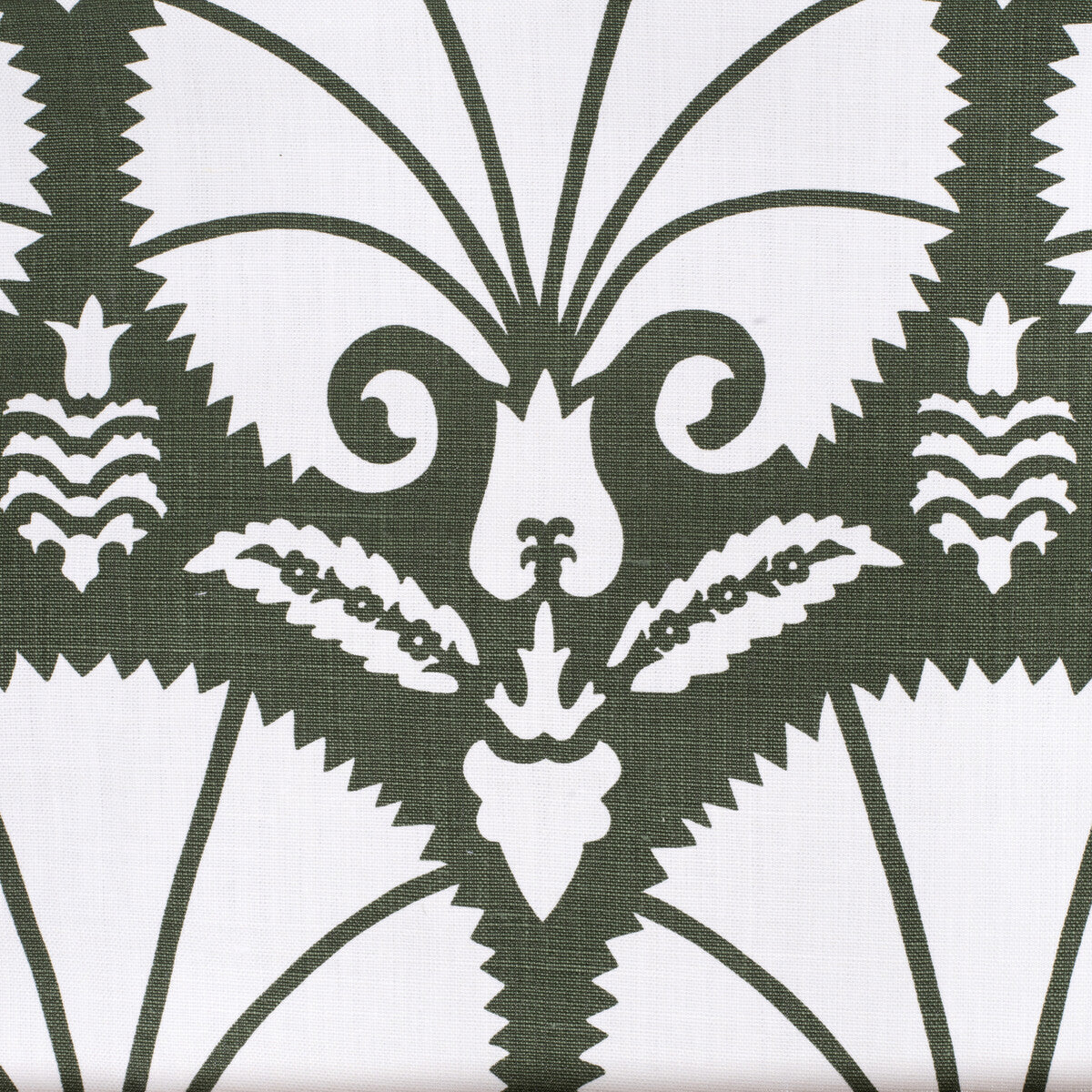 Bursa fabric in dark green color - pattern 2020126.3.0 - by Lee Jofa in the Paolo Moschino Fabrics collection
