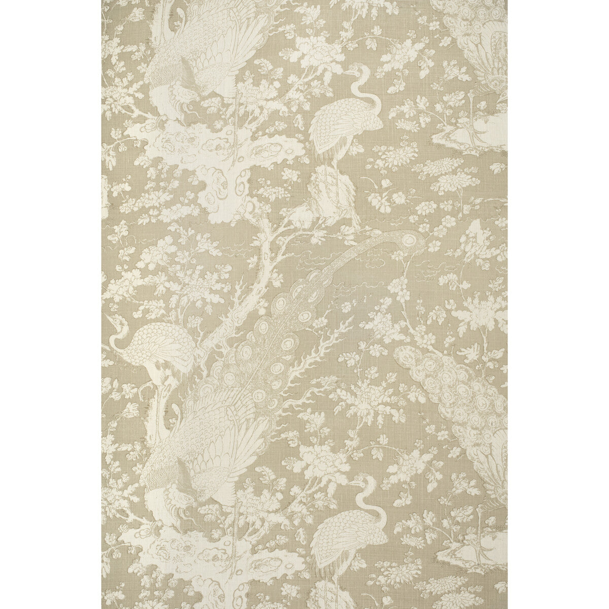 Pheasantry Blotch fabric in taupe color - pattern 2020160.106.0 - by Lee Jofa in the Paolo Moschino Fabrics collection