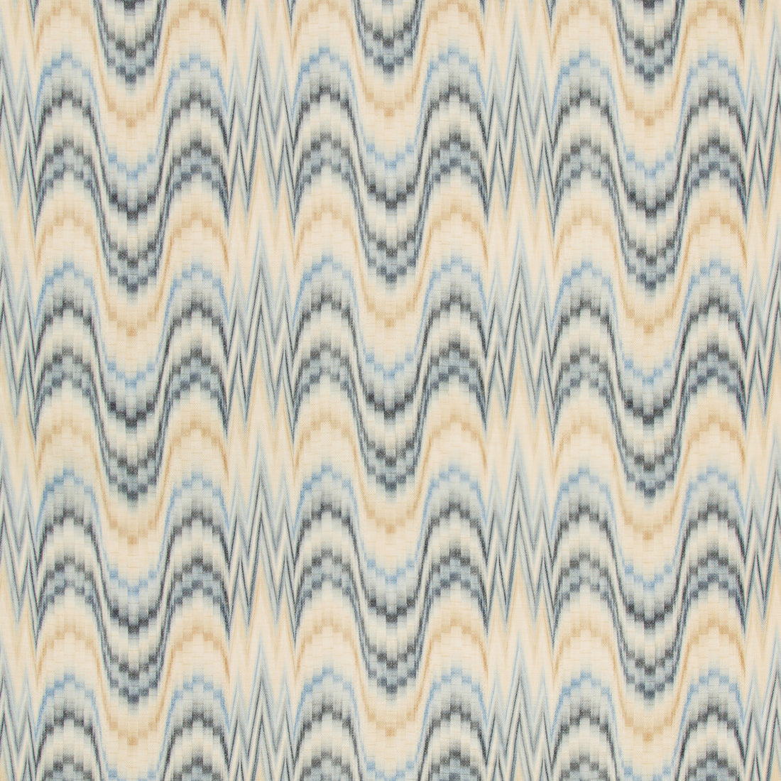 Jasper Print fabric in capri/indigo color - pattern 2020185.550.0 - by Lee Jofa in the Avondale collection