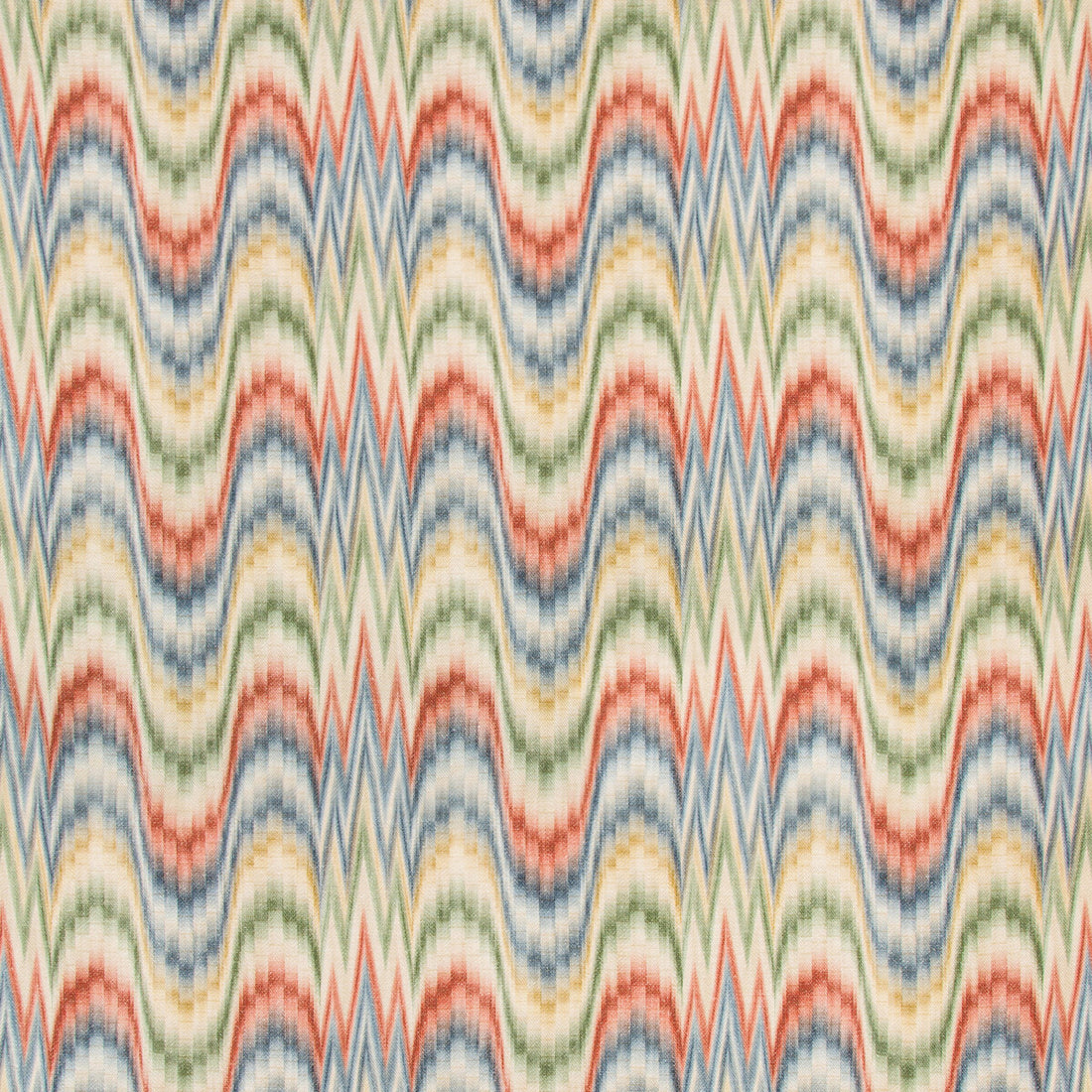 Jasper Print fabric in brick/pool color - pattern 2020185.953.0 - by Lee Jofa in the Avondale collection