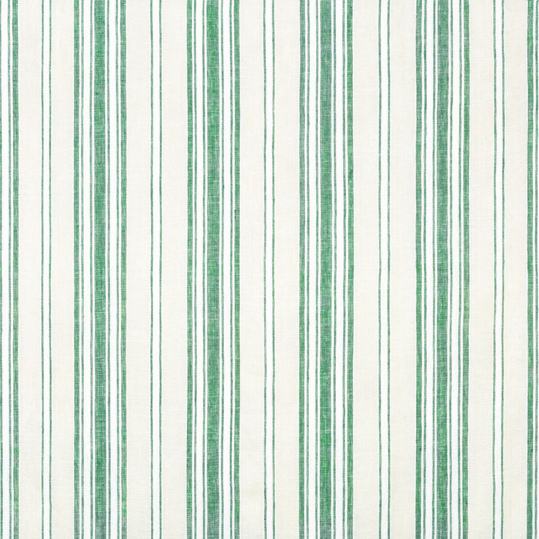 Laurel Stripe fabric in spruce color - pattern 2020189.1630.0 - by Lee Jofa in the Avondale collection