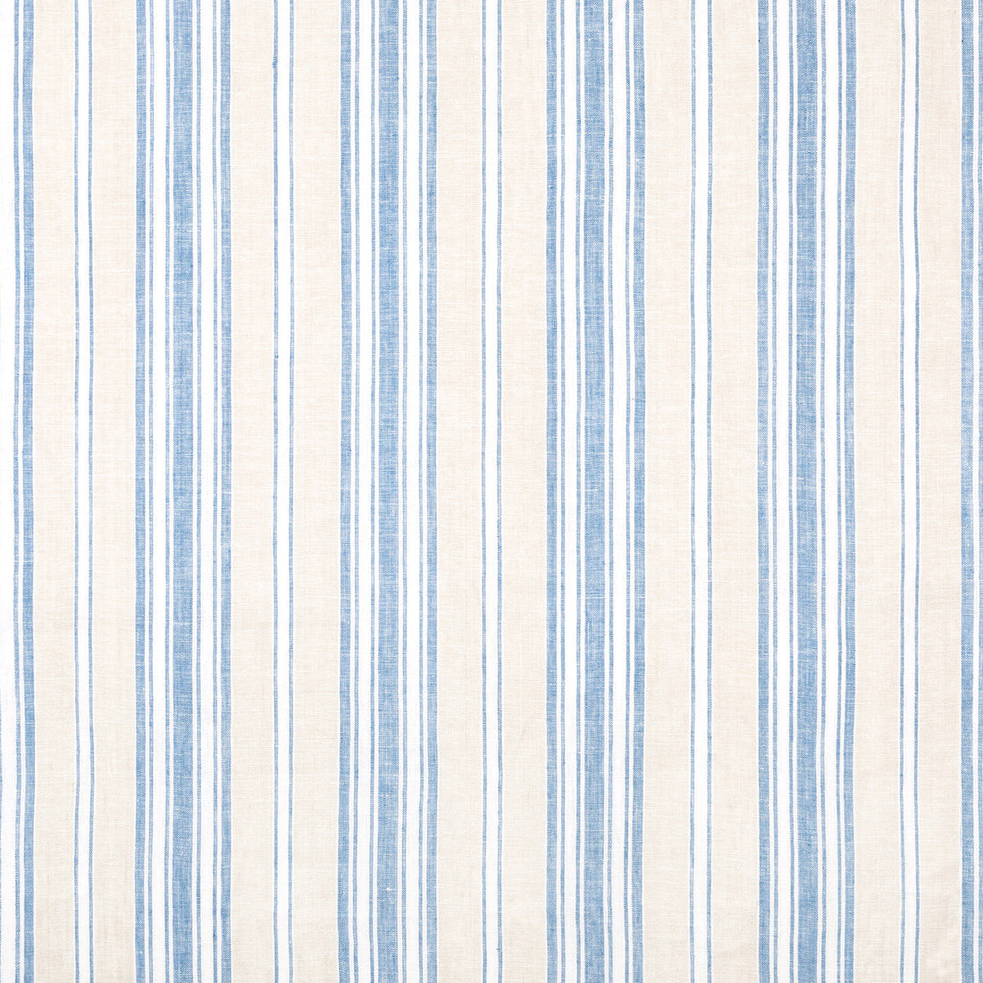 Laurel Stripe fabric in capri color - pattern 2020189.165.0 - by Lee Jofa in the Avondale collection