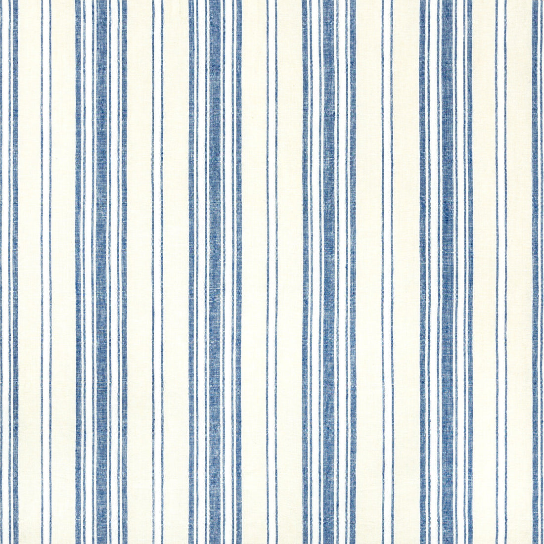 Laurel Stripe fabric in navy color - pattern 2020189.1650.0 - by Lee Jofa in the Avondale collection