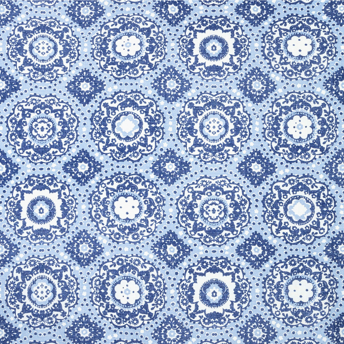 Bayview Print fabric in capri color - pattern 2020190.155.0 - by Lee Jofa in the Avondale collection