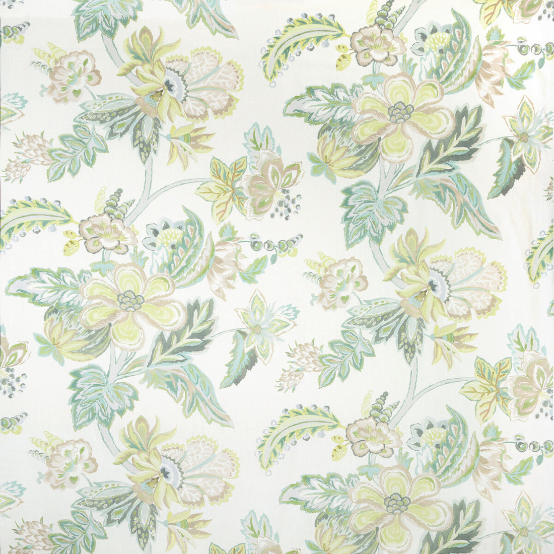 Augustine Print fabric in celadon color - pattern 2020191.123.0 - by Lee Jofa in the Avondale collection