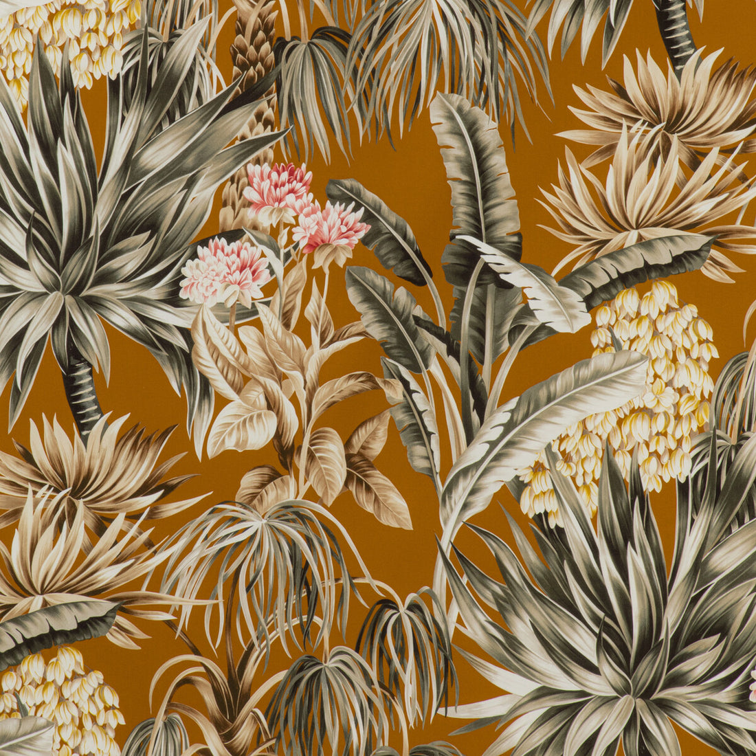 Caluya Print fabric in bronze color - pattern 2020196.2274.0 - by Lee Jofa in the Mindoro collection