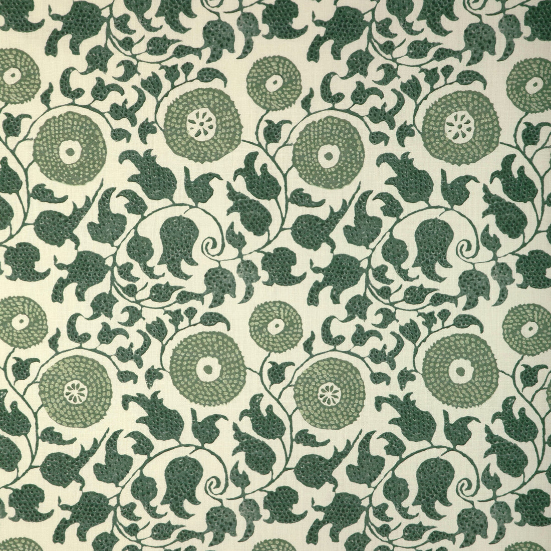 Eldora Print fabric in juniper/leaf color - pattern 2020204.33.0 - by Lee Jofa in the Clare Prints collection