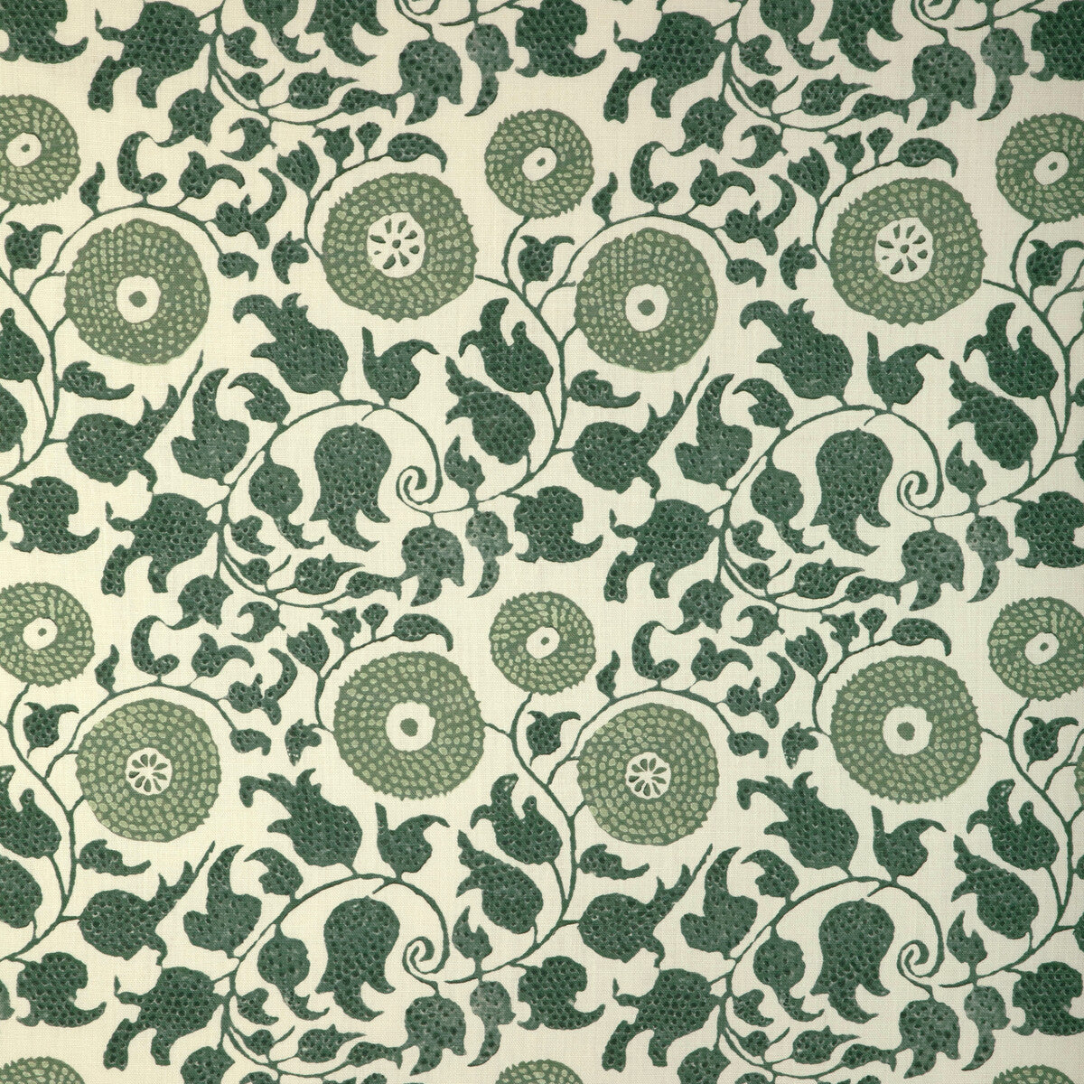 Eldora Print fabric in juniper/leaf color - pattern 2020204.33.0 - by Lee Jofa in the Clare Prints collection