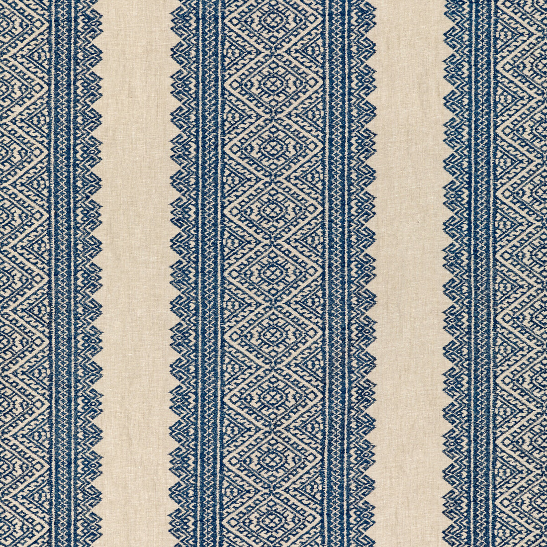 Avon Embroidery fabric in denim color - pattern 2020211.505.0 - by Lee Jofa in the Breckenridge collection