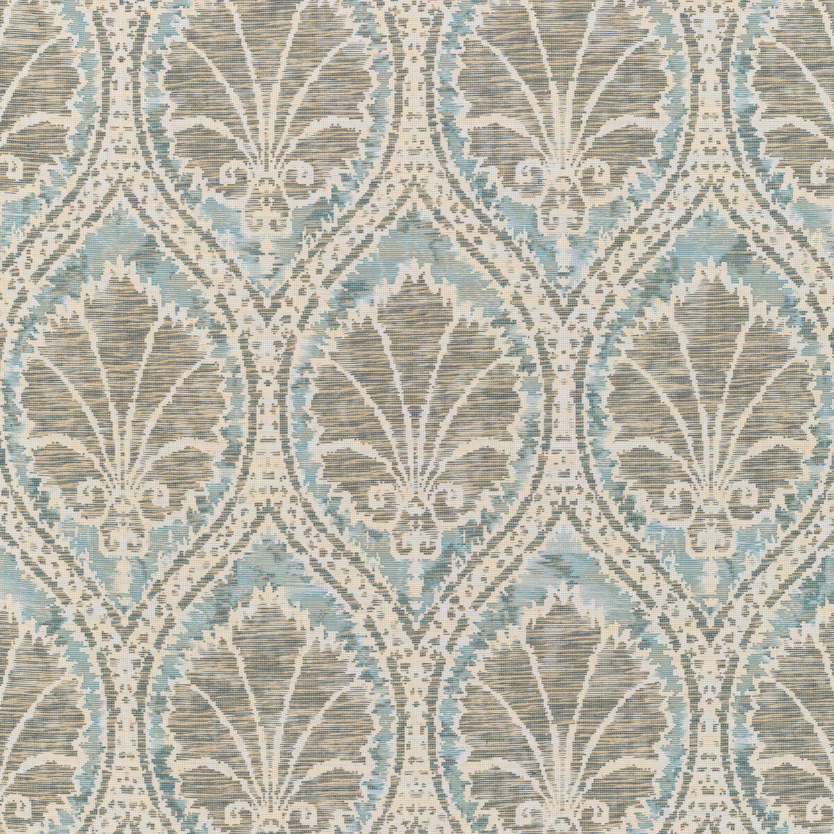 Seville Weave fabric in sky/aqua color - pattern 2021108.115.0 - by Lee Jofa in the Triana Weaves collection