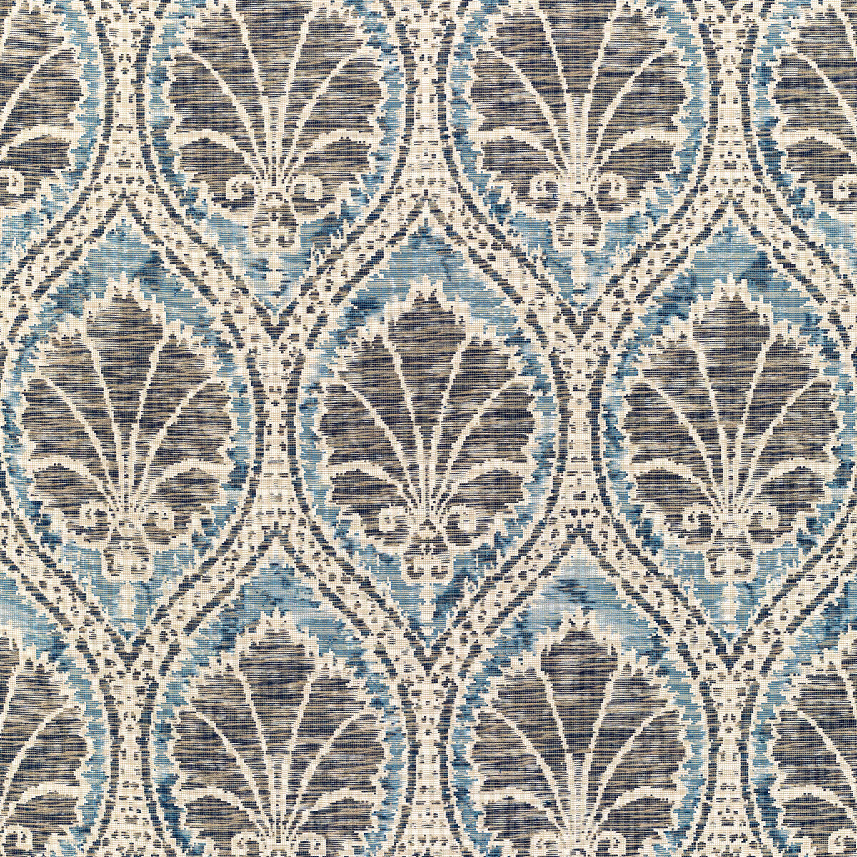 Seville Weave fabric in navy/marine color - pattern 2021108.155.0 - by Lee Jofa in the Triana Weaves collection
