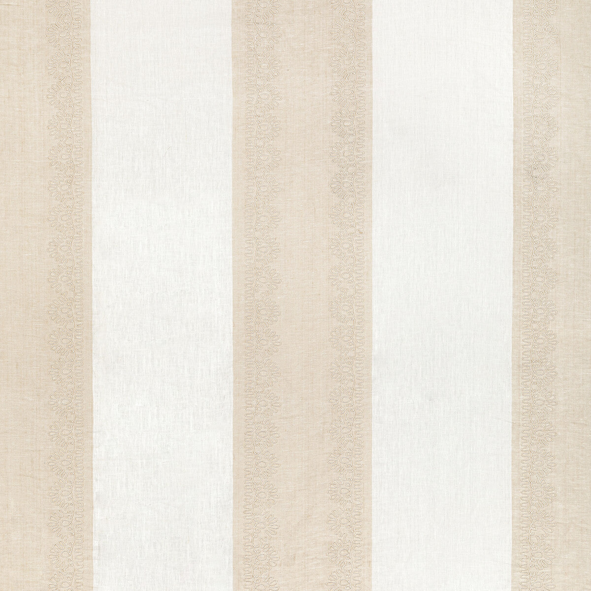 Banner Sheer fabric in buff color - pattern 2021123.116.0 - by Lee Jofa in the Summerland collection
