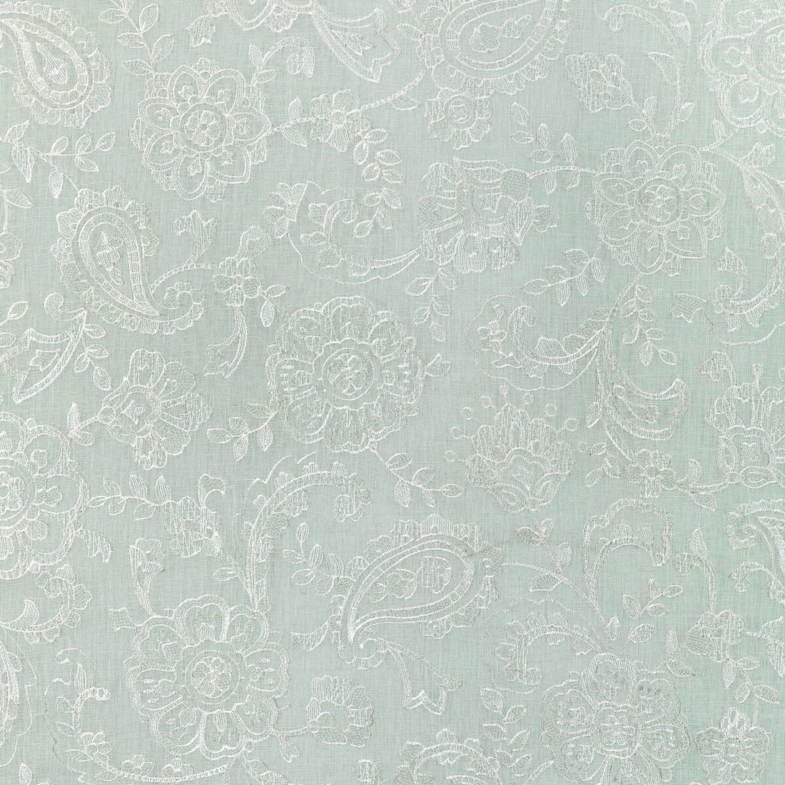 Varley Sheer fabric in seaglass color - pattern 2021128.123.0 - by Lee Jofa in the Summerland collection