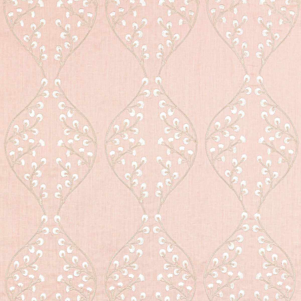 Lillie Embroidery fabric in petal color - pattern 2021129.17.0 - by Lee Jofa in the Summerland collection