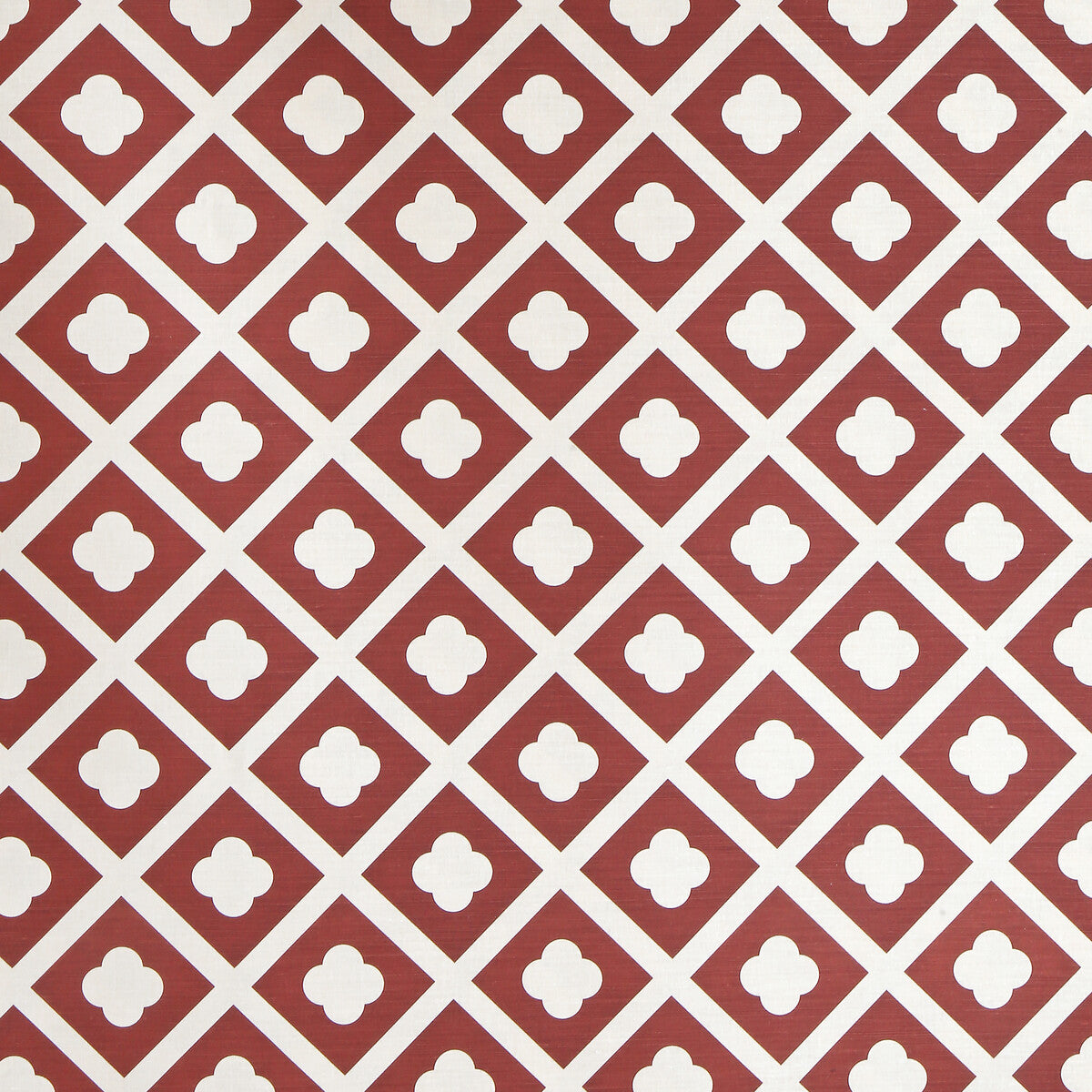Jardin fabric in dark rust on ecru color - pattern 2021132.924.0 - by Lee Jofa in the Paolo Moschino Fabrics collection