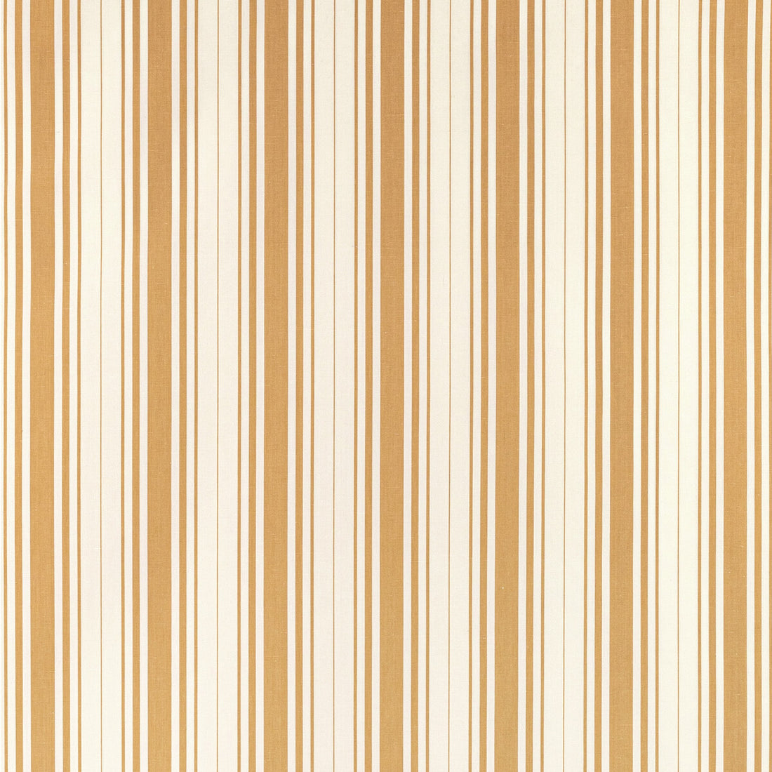 Baldwin Stripe fabric in saffron color - pattern 2022100.4.0 - by Lee Jofa in the Sarah Bartholomew collection