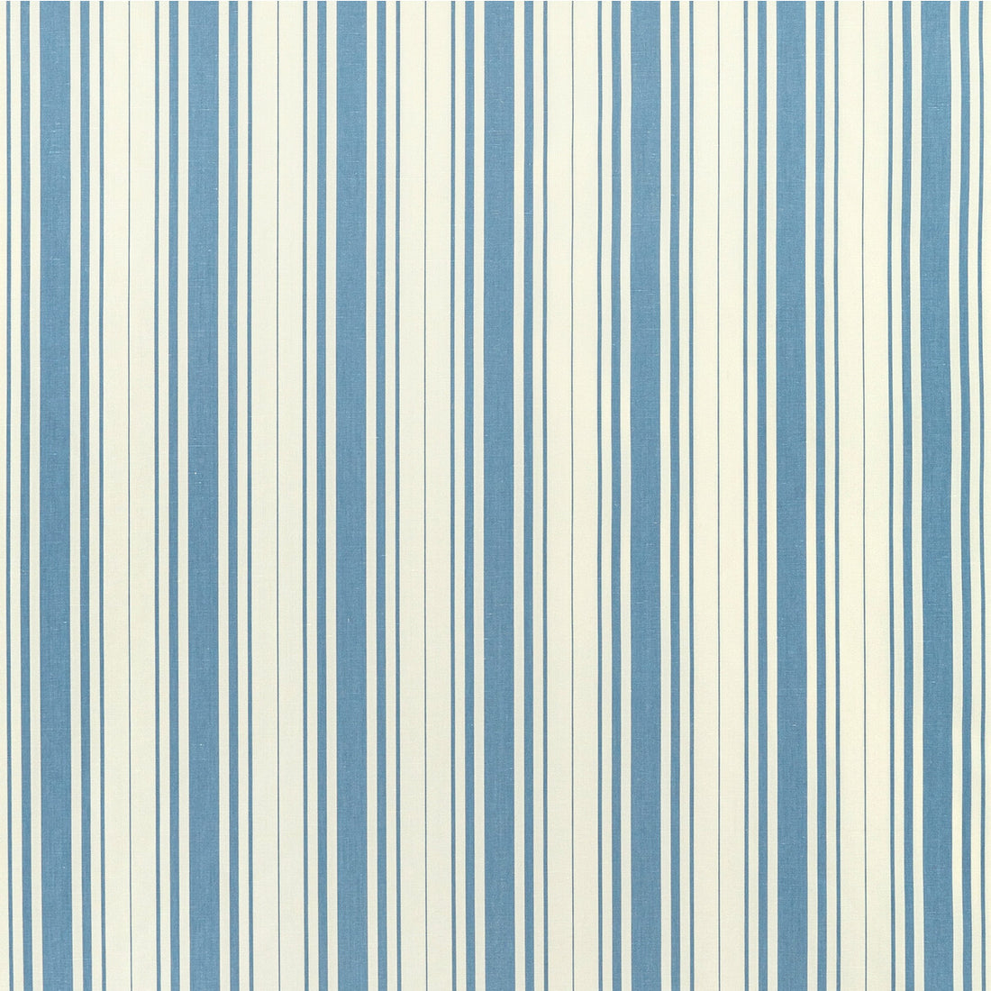 Baldwin Stripe fabric in blue color - pattern 2022100.5.0 - by Lee Jofa in the Sarah Bartholomew collection