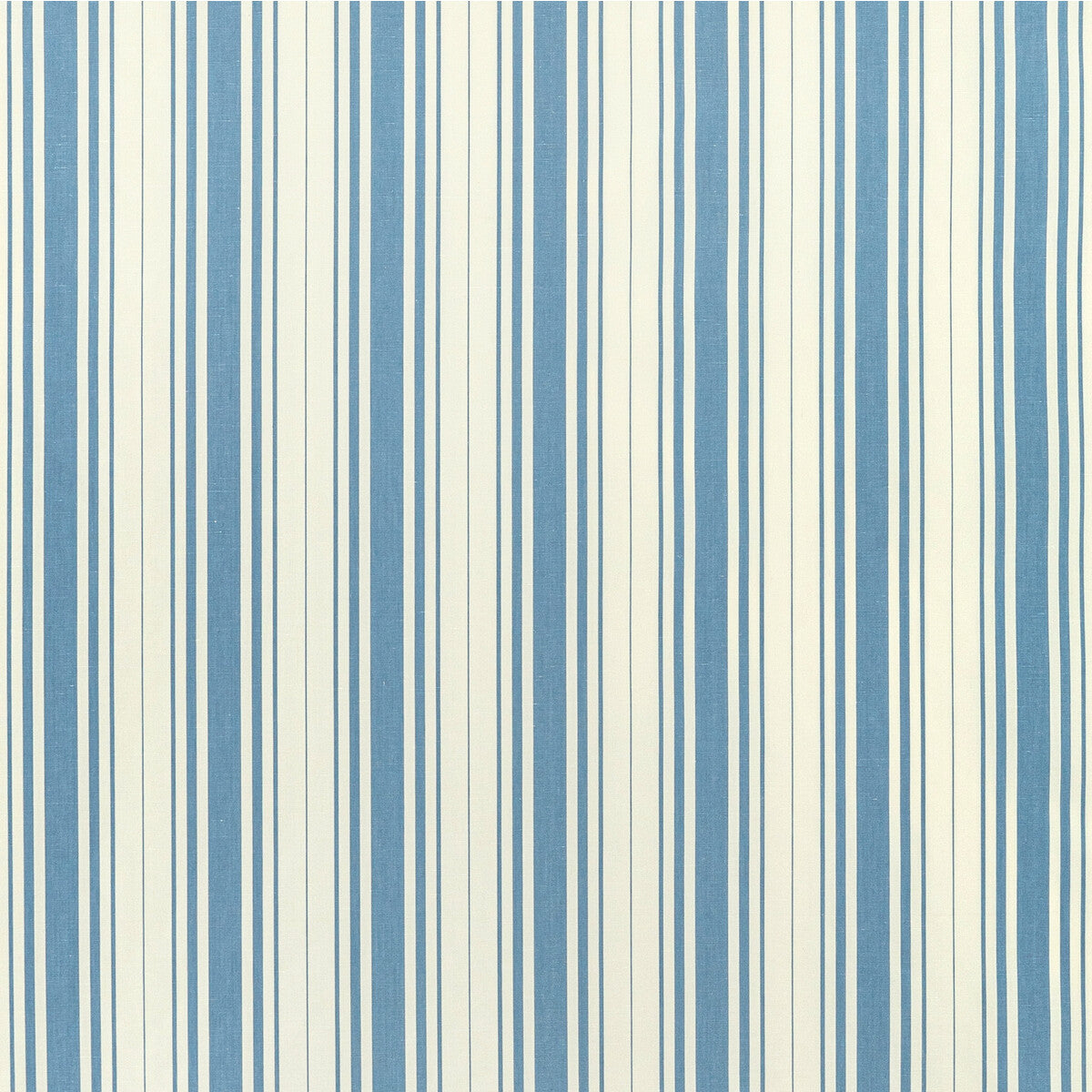 Baldwin Stripe fabric in blue color - pattern 2022100.5.0 - by Lee Jofa in the Sarah Bartholomew collection