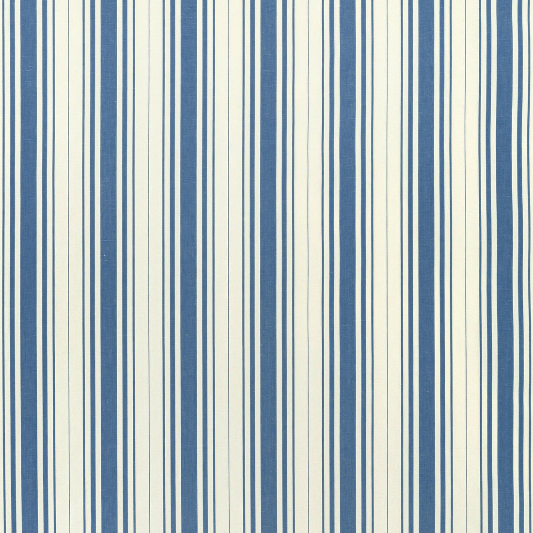 Baldwin Stripe fabric in navy color - pattern 2022100.50.0 - by Lee Jofa in the Sarah Bartholomew collection