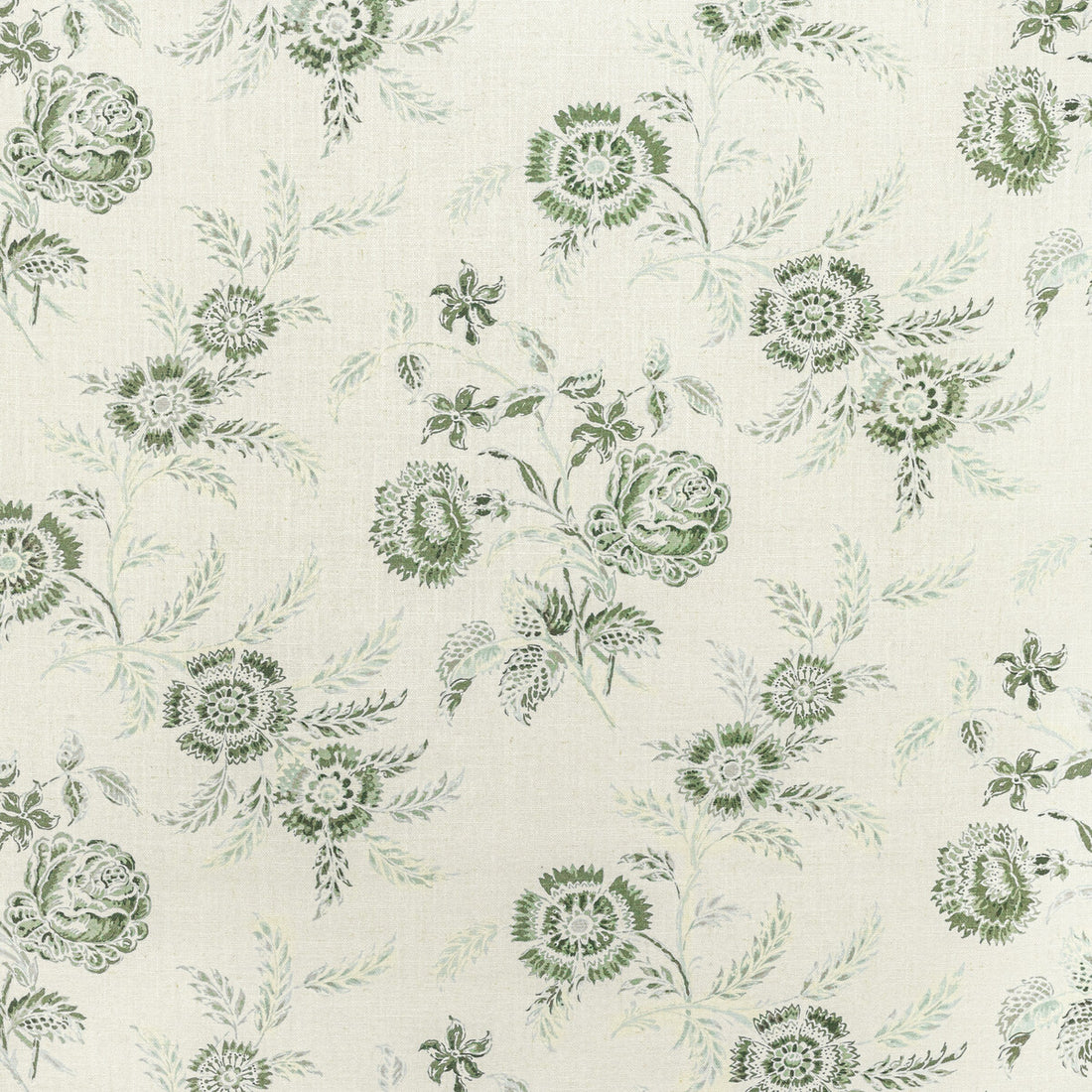 Boutique Floral fabric in celery color - pattern 2022101.3.0 - by Lee Jofa in the Sarah Bartholomew collection