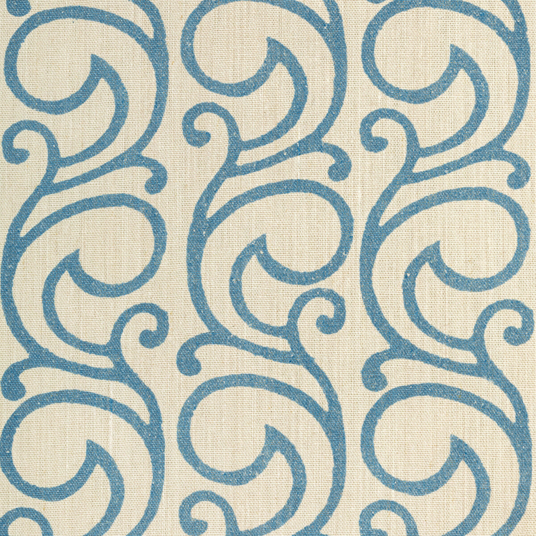 Serendipity Scroll fabric in bay color - pattern 2022103.516.0 - by Lee Jofa in the Sarah Bartholomew collection