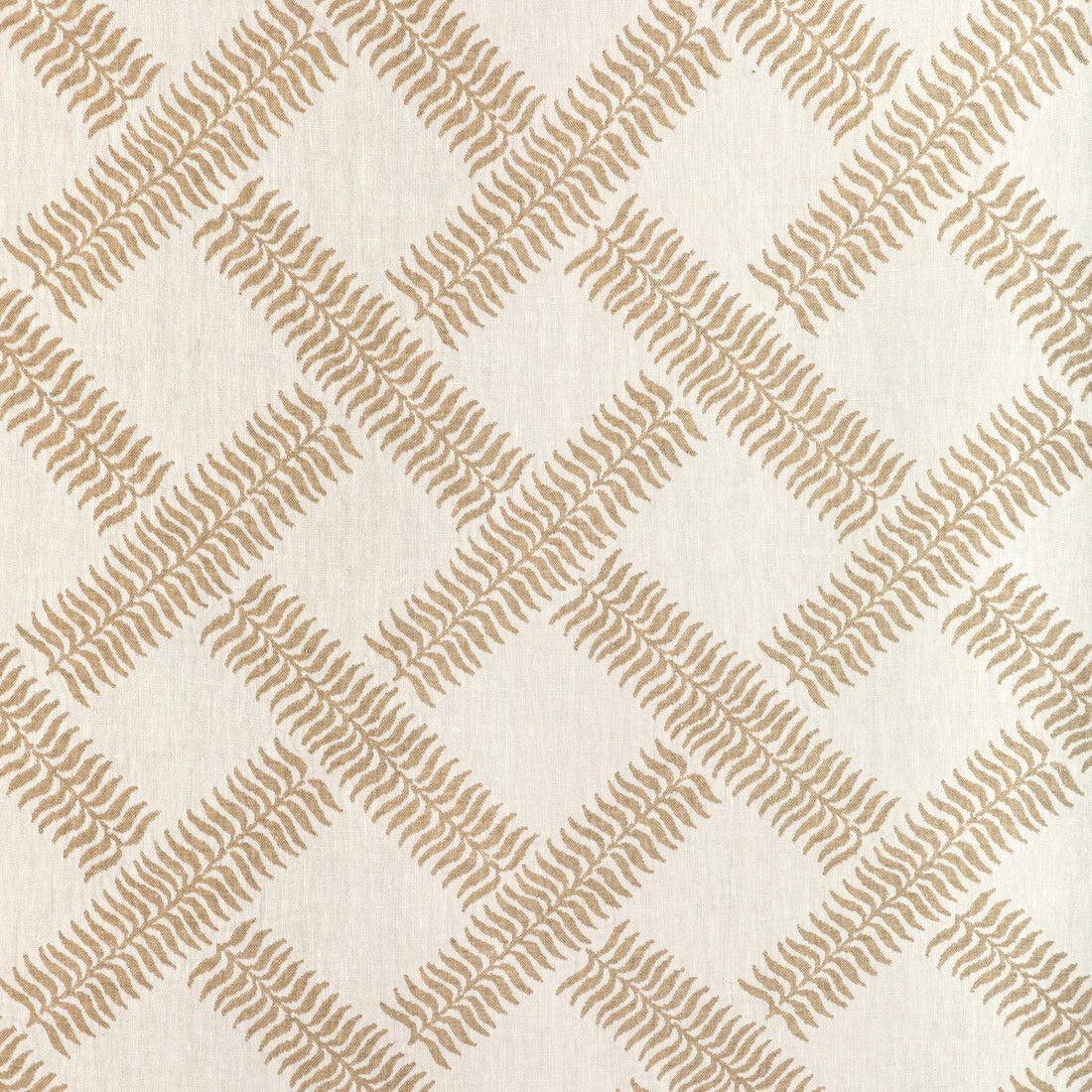 Garden Trellis Weave fabric in sand color - pattern 2022105.16.0 - by Lee Jofa in the Sarah Bartholomew collection