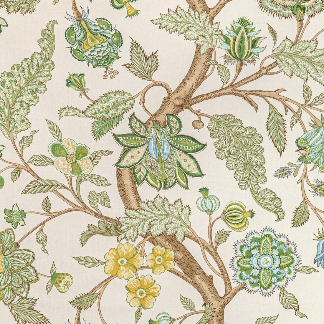 Palampore Print fabric in spring color - pattern 2022109.3.0 - by Lee Jofa in the Sarah Bartholomew collection